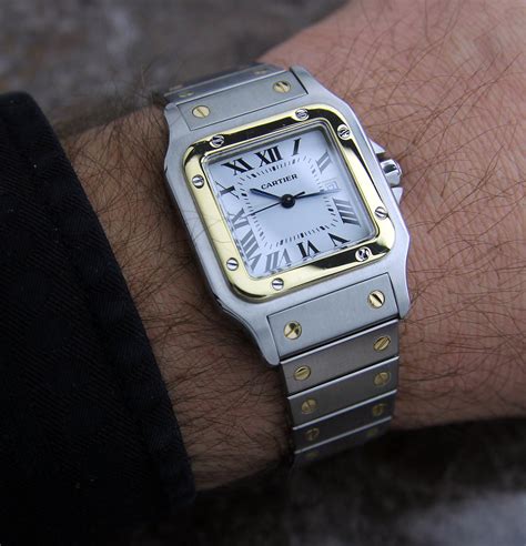 cartier santos galbee men's.